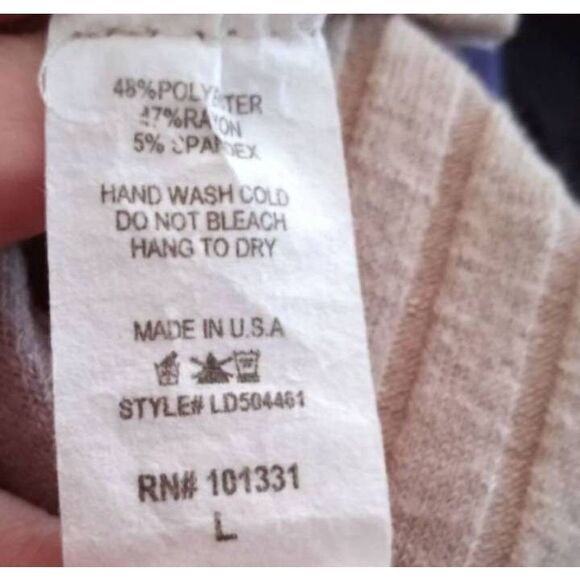 CHARLOTTE RUSSE CREAM BODYCON TURTLENECK CUTOUT DRESS SZ.L EUC. - Picture 8 of 8